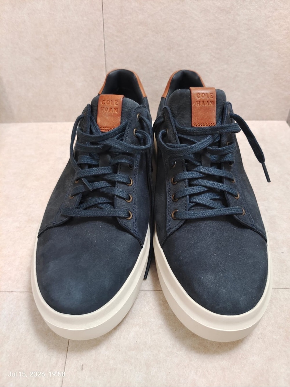 NWOB Cole Haan - Size 11 M- GrandPro Rally LTT Sneaker - Navy Blazer Nubuck